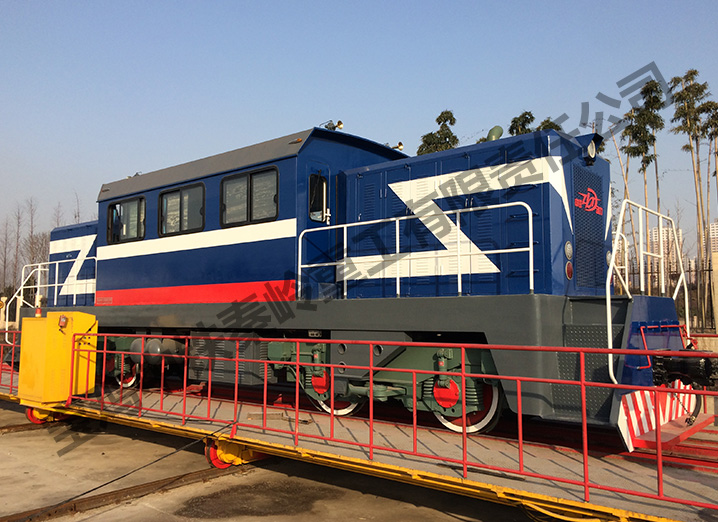 WuhanZTYS1100 diesel locomotive (dual power)